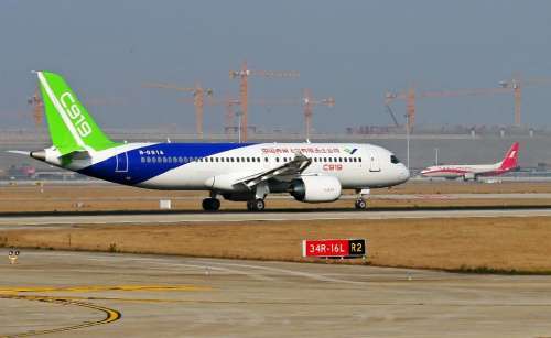 C919整体外观。图片来源:新华网