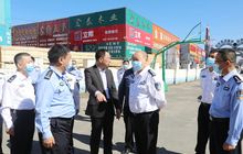 哈尔滨市副市长、公安局局长刘亚洲一行莅临黑龙江省福建商会会长企业调研