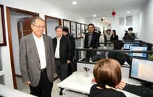 福建省政协副主席、省工商联主席王光远莅临闽商杂志社走访调研
