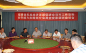福建省东岚经济促进会召开工作咨询指导组调研座谈会