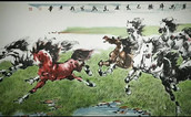 中国书画名家作品选登