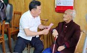 南平市光泽县慈善总会开展重阳节慰问活动