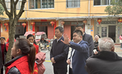 沙县区委书记吴健成一行走访郑湖乡慈善长者食堂