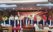 宁德市蕉城区慈善总会会长王明水参加“首届中华慈善数字公益节‘幸福家园’专场”活动