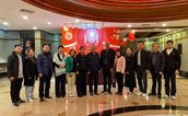 乔卫理事长一行莅临黄仲咸教育基金会调研考察
