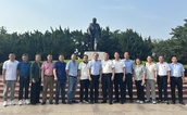 宁德市慈善总会会长林鸿一行赴粤考察追寻红色足迹