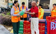 递一份凉饮  献一片爱心 ——漳州市华安县慈善总会开展为环卫工夏季送清凉活动