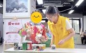 福州市鼓楼区慈善总会举办孤独症儿童彩绘活动，以艺术传递温暖