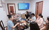 福州市鼓楼区慈善总会与鼓东街道五社区共商慈善发展新路径