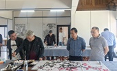 翰墨绘春山 慈善赋乡村——福州市闽侯县慈善书画院赴马岚山开展公益书画笔会