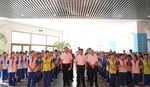刻字艺术承文脉 方寸金石寄深情——福州市永泰县庆祝国庆现代刻字艺术作品展暨陈盛灿篆刻作品捐赠仪式 在永泰县实验小学举办
