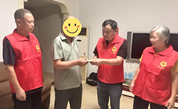 三明市大田县慈善总会走访慰问患病困难退役军人 传递慈善温暖