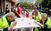 宁德市霞浦县泰平社区“温馨家园”的“黄玫瑰”
