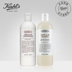 kiehls科颜氏氨基椰香洗护发套装 洗发啫喱500ml+护发乳液500ml