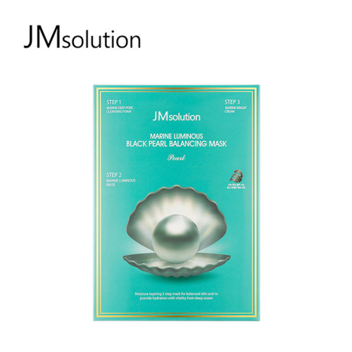 JM solution韩国青光海洋黑珍珠平衡面膜