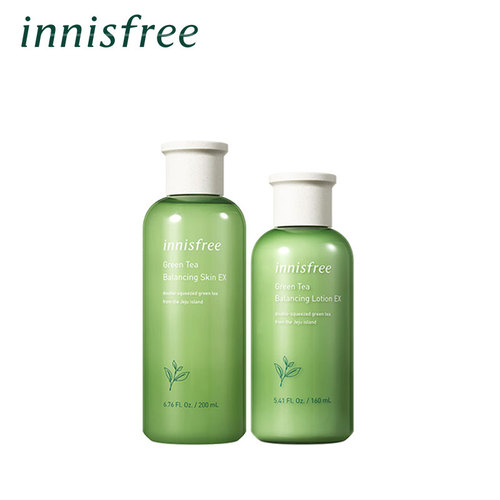 innisfree悦诗风吟绿茶平衡水乳套装