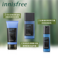 innisfree悦诗风吟森林男士保湿洁面水乳护肤套装_1
