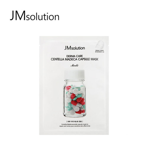 JM solution韩国德玛积雪草修复胶囊红药丸面膜