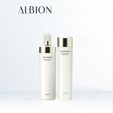 ALBION奥碧虹优活盈透弹润补水保湿水乳套装澳尔滨