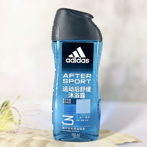 【四月新品上线】阿迪达斯男士三合一沐浴露—运动后舒缓