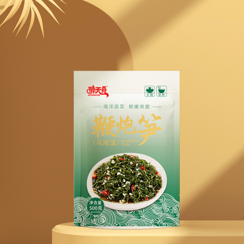 【霞浦直发】醉天舟鞭炮笋（马尾藻）500g*3包