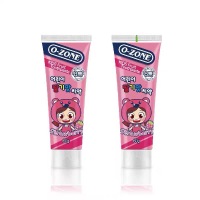 【两支装】欧志姆O-ZONE儿童牙膏(草莓味) 60g（2-12岁）_1
