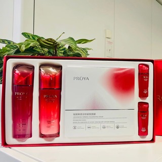 【2025厂家直发】珀莱雅赋能鲜颜紧致焕肤套盒-水160ml+乳120ml+面膜1盒+水20ml+乳20ml