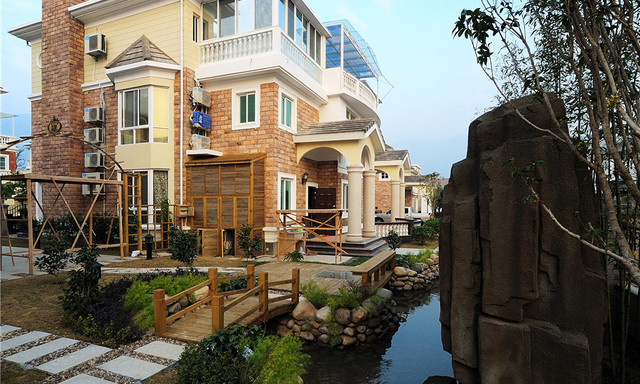 1749 欧式风格 别墅 180平米以上 居住主题公园别墅装修袄