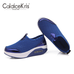 CaldiceKris（中国CK）新款网面休闲运动摇摇女鞋CK-X442
