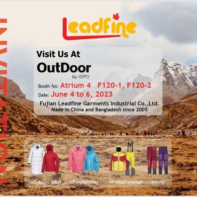 Meet us at Outdoor by Ispo from 4th-6th June 2023