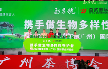 携手杨丽萍，做生物多样性守护者！勐昌號班章生物多样性展区亮相广州茶博会