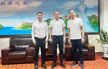 黑龙江省福建总商会名誉会长洪杰莅临商会交流探讨工作