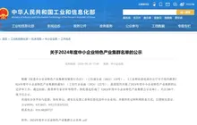 国家级产业集群名单！福建5个入选