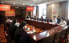 贵州省投资促进局局长谢强一行莅临北京福建企业总商会执行会长张志雄企业立根集团考察调研