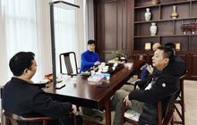 开封市福建商会筹委会领导一行拜访河南省福建总商会吴文辉会长