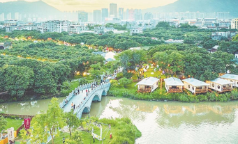 一溪碧水 绽放“五朵金花”