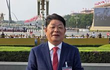 广东省福建商会会长许明金受邀观礼九三阅兵：现场非常震撼、庄严、隆重