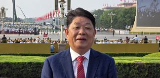 广东省福建商会会长许明金受邀观礼九三阅兵：现场非常震撼、庄严、隆重