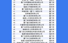 2025福建省服务业民营企业100强榜单