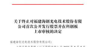 净利润超6000万 福建一激光雷达厂商 科创板IPO终止